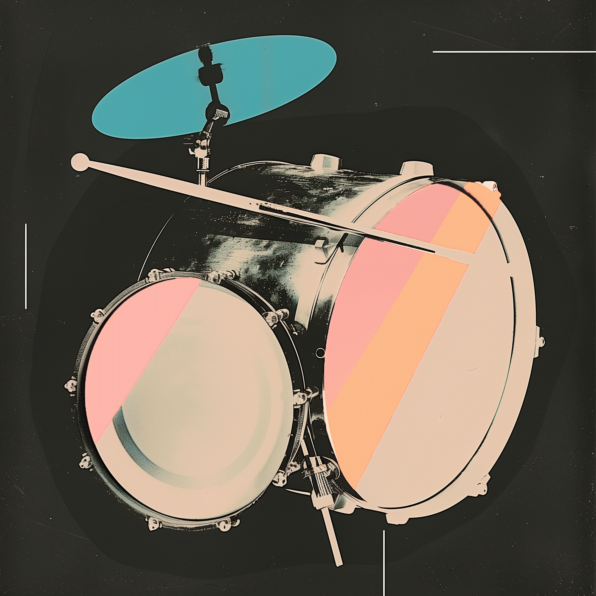 an abstract image of radiating circles